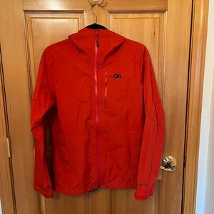 Outdoor Research Women’s Aspire II GORE-TEX Rain jacket, red, medium